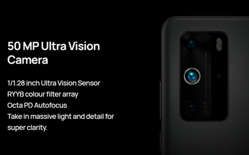 Huawei P40 Pro 50 MP Ultra Vision Camera