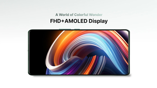 6.67 FHD+ AMOLED Display