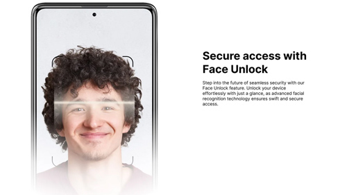 Sparx Note 20 Face Unlock